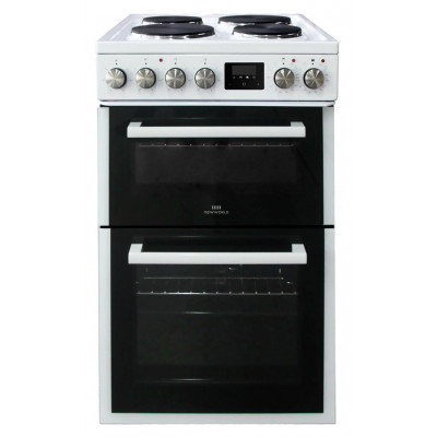 New World NWLS50TEW Twin Cavity Electric Cooker - White