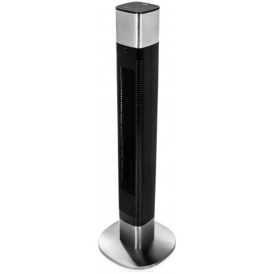 Princess Smart Black/Silver WIFI Connected Tower Fan