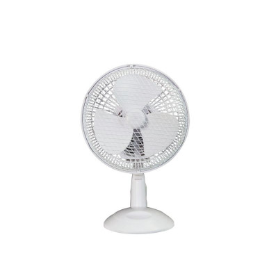 SIMPLE VALUE 7 INCH WHITE OSC DESK FAN