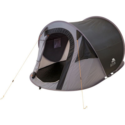 Trespass 2 Man 1 Room Pop Up Tunnel Camping Festival Tent
